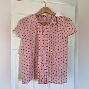 100% Silk Prada Blouse